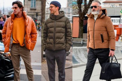 пуховик мужской